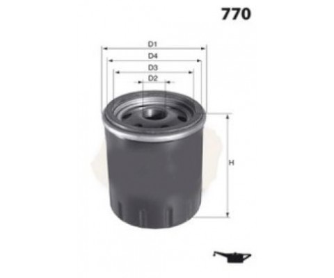 YAĞ FİLTRESİ BOXER-JUMPER-VIVARO C-ZAFIRA LIFE-P308-P508-P3008-P5008-EXPERT-JUMPY-C4-C5-TOYOTA PROACE 2.0 DW10 DTR-DTH-DTL BlueHDI-TDCI