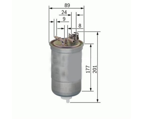 YAKIT FİLTRESİ GOLF IV-LT35 DİZEL WK853/3x x