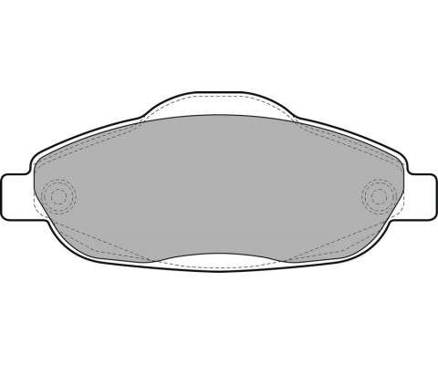 ÖN BALATA P308 1.4 1.6 HDİ 2.0 HDİ 07 P308 SW 07 P308 CC 1.6 HDİ 09 P3008 13 1.6 HDI-VTI