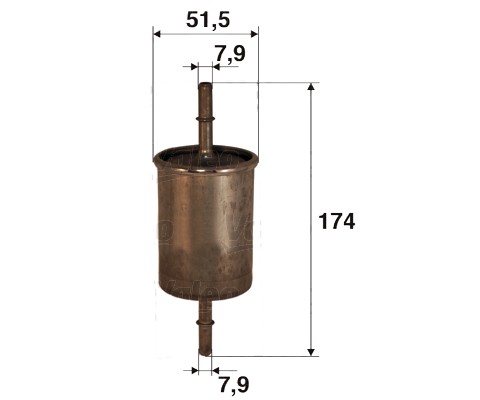 YAKIT FİLTRESİ FOCUS 1.4 16V-1.6 16V-1.8 16V-2.0 16V 75/131 PS 98-04 - CONNECT 1.8 16V 02 > 85 PS