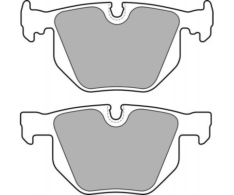 FREN BALATASI ARKA BMW E65 E66