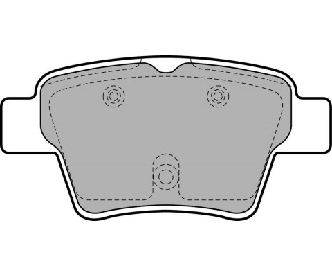 ARKA BALATA P307 00 307 SW 02 307 CC 03 207 06 C4 04 08 KÜÇÜK TİP