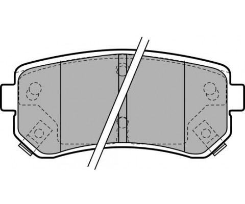 ARKA BALATA ACCENT ERA 1.4 GL-1.5 CRDI-1.6 GLS 05 10 KIA RIO 02 KIA CEED 07 10 SPORTAGE 06