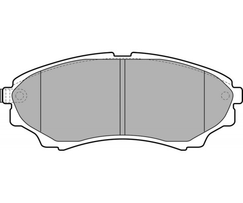 ON FREN BALATASI MAZDA 4 4 B 2500 RANGER 02 06 2.5TD / 3.0TD 06 12