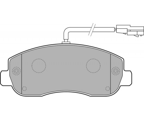 ÖN BALATA MASTER III 2.3DCİ 2.10 13 MOVANO 2.3CDTİ 5.10 14 NISSAN NV400 2.3CDİ 11 410604386R-4106000Q0L