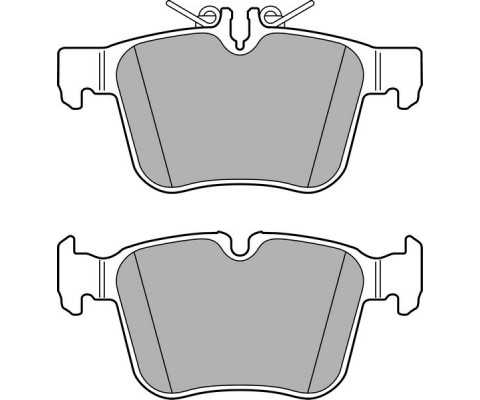 FREN BALATASI ARKA MERCEDES C-CLASS W205 S205 C205 A205