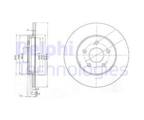 ARKA FREN AYNASI MONDEO III 1.8-2.0-2.2 11.00/08.07 JAGUAR XTYPE 06.01 280X12X5DL ÇİFTLİ PAKET