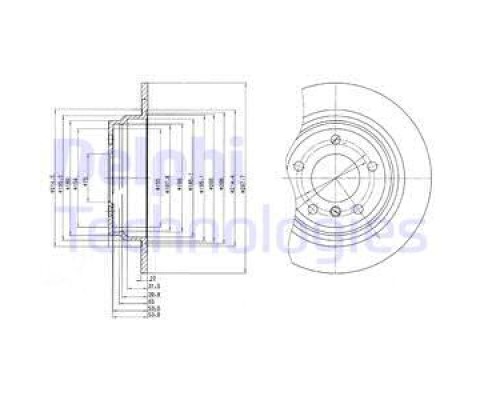 FREN DISKI ARKA BMW E39 96 03