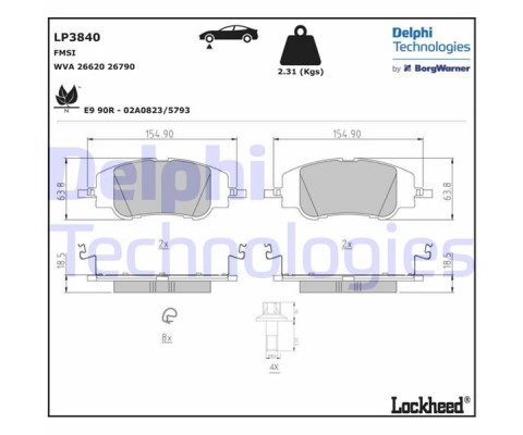 ÖN FREN BALATASI CORSA F e 19 MOKKA e 20 208 19 2008 19 C4 20 DS3 18 302mm