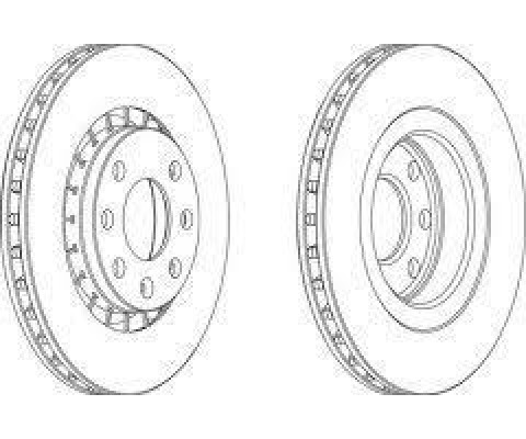 ÖN FREN AYNASI ASTRA F-VECTRA A-B-CALIBRA A-KADETT E-ASCONA C-LANOS 97 CIELO 256x24x4DLxHAVALI 90487402-93182282-93182304
