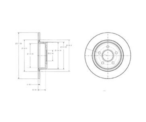 ARKA FREN DISK AYNASI CONNECT 1.8TDCI 02 13 ABS LI
