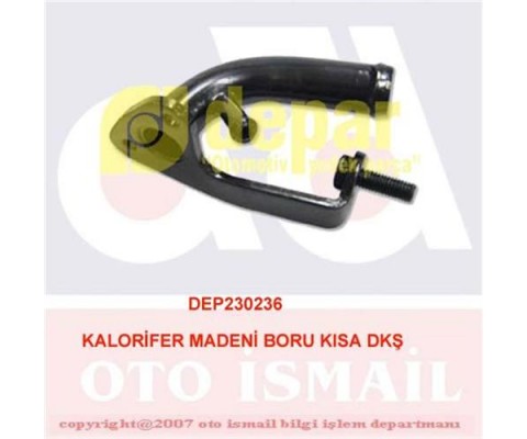 KALORİFER MADENİ BORU KISA DKŞ