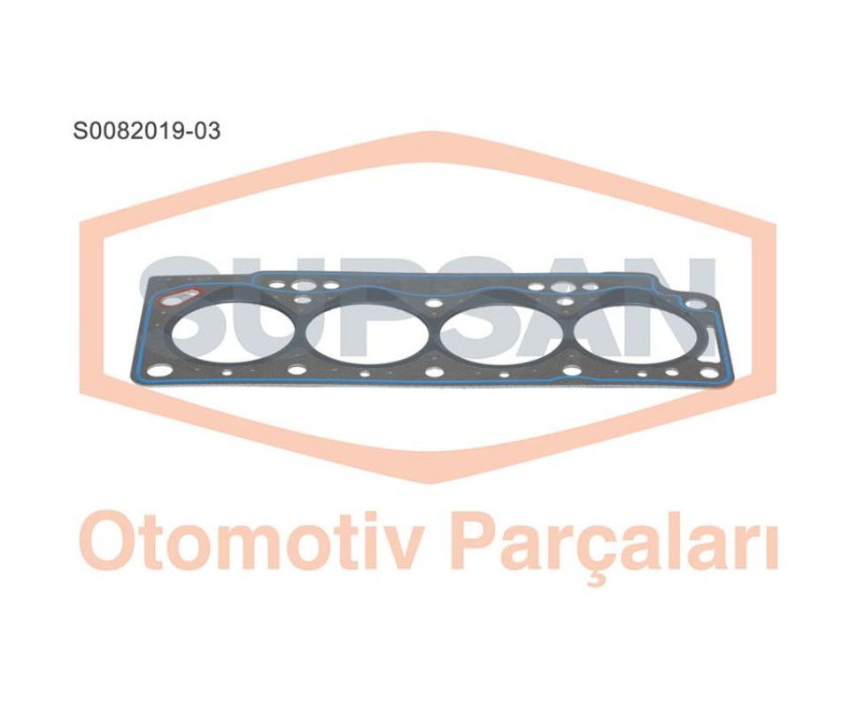 CONTA SİLİNDİR KAPAK RENAULT KANGOO / MEGANE / LAGUNA 1.9D ENG. F8Q YENİ MOTOR