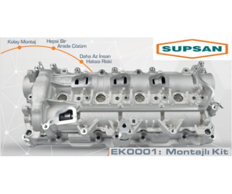 EKSANTRİK KİTİ MONTAJLI EMME. EGZOZ EKS MİL-YAĞ POMPA ZİNCİR-GERGİ-EKS MİL KEÇE- FORD-PEUGEOT-CİTR OEN-DS-FIAT-OPEL-TOYOTA 18> 1.5 HDİ-TDCİ-ECOBLUE YAĞ POMPA ZİNCİR 8 mm