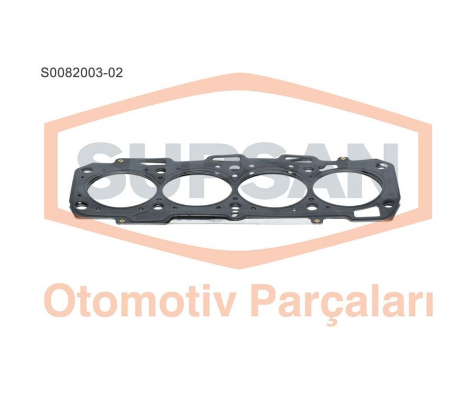 SİLİNDİR KAPAK CONTASI 2 ÇENTİK 1.02MM FIAT DOBLO 01> ALFA ROMEO 147-156-159 01>10 OPEL ASTRA H- ZAFİRA-VECTRA C 04>10 1.9 JTD 1.9 CDTI