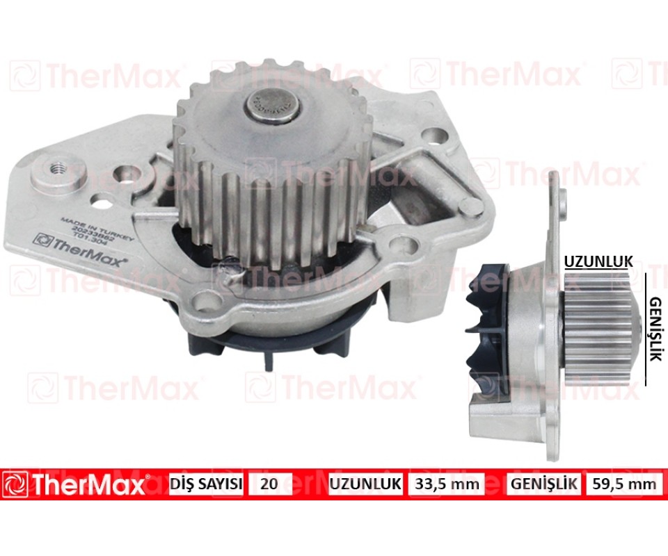 DEVİRDAİM PEUGEOT P205 83>97 P305 82>88 P306 94>01 P309 89>93 P405 88>95 J5 90>94 CITROEN ZX-XANTIA- C25-C15-BX 1.7-1.8-1.9D-TD