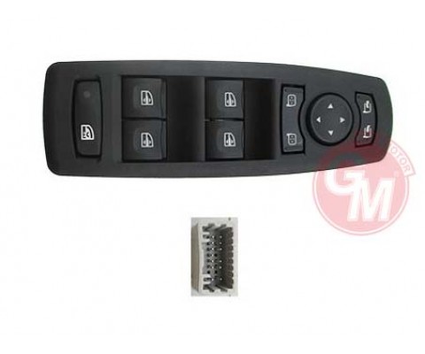 CAM AÇMA/KAPAMA KUMANDA GRUBU KOMPLE RENAULT MEGAN III-FLUENCE KATLANIR AYNALI ARAÇLAR İÇİN