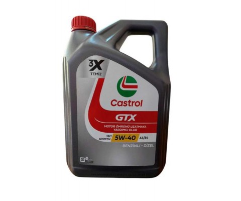 MOTOR YAĞI GTX 5W-40 A3/B4 4X4L H TU