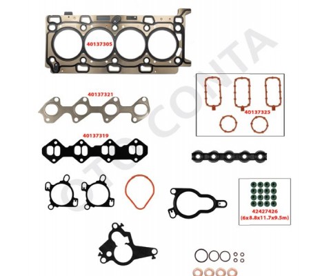 ÜST TAKIM CONTA SKC Lİ SUBAP LASTİKLİ MASTER III 2.3 DCİ 11 > MOVANO 2.3 CDTİ 10 > M9T