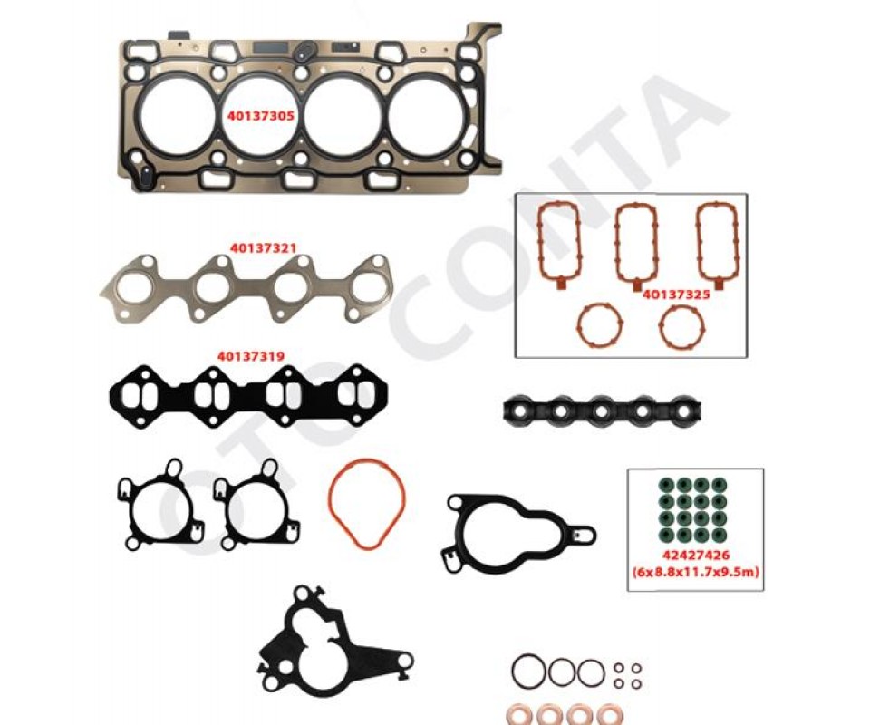 ÜST TAKIM CONTA SKC Lİ SUBAP LASTİKLİ MASTER III 2.3 DCİ 11 > MOVANO 2.3 CDTİ 10 > M9T