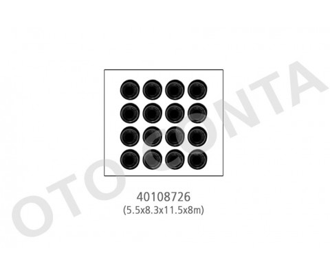 SUBAP LASTİĞİ RENAULT CLIO III 05> CLIO IV 12> TWINGO II 07> 1.2 16V D4F 8 Lİ