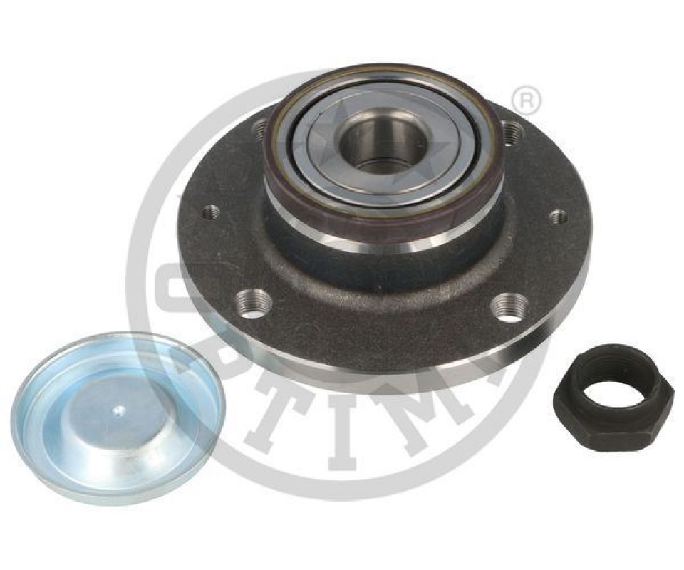 ARKA TEKER PORYASI KOMPLE ABS Lİ PEUGEOT P206-P206 CC-P206 SW-P1007 02> CITROEN C2-C3 02> 4 BİJON