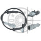 ABS SENSORU ARKA SOL RENAULT KANGOO II 08> MERCEDES CITAN W415 12> .