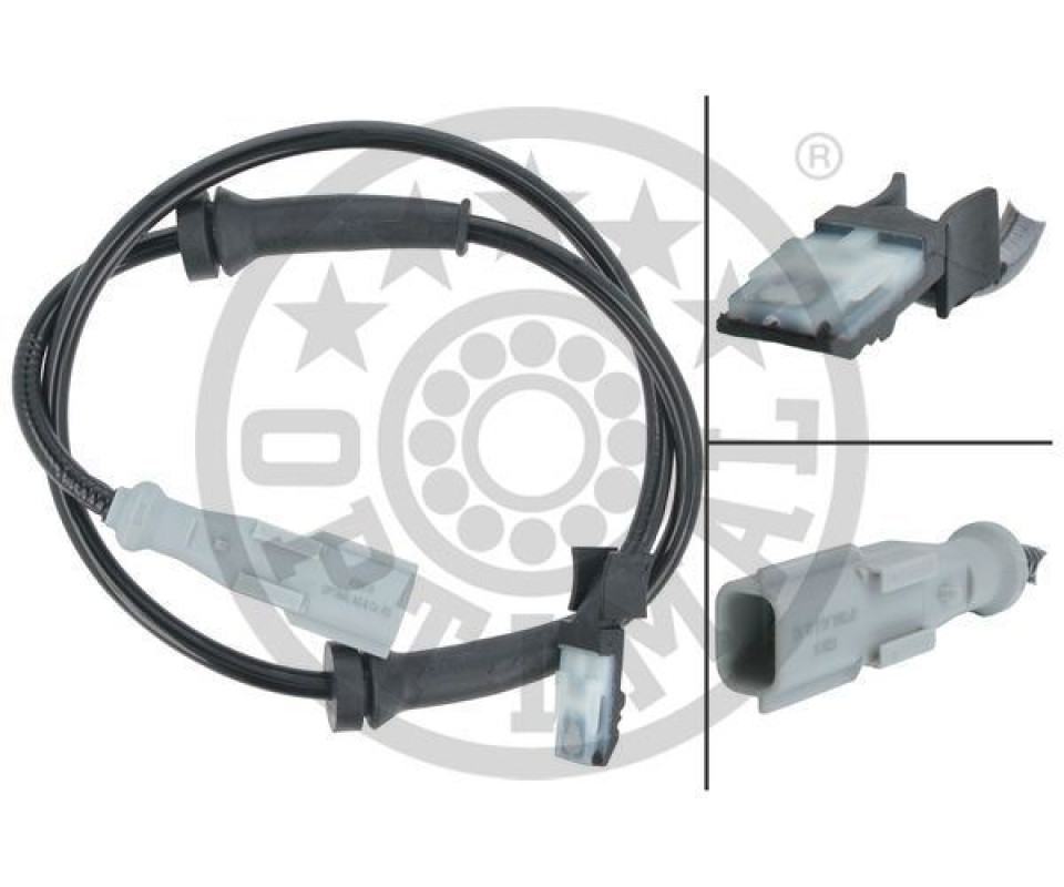 ABS SENSORU ARKA SOL RENAULT KANGOO II 08> MERCEDES CITAN W415 12> .