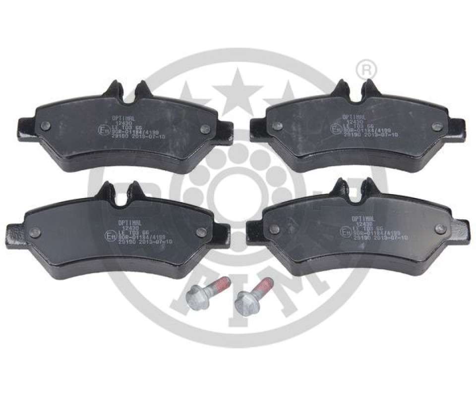 FREN BALATASI ARKA MERCEDES SPRINTER B906 06> . VW CRAFTER 30-35-50 TEK TEKER