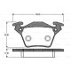 ÖN FREN BALATASI RENAULT MEGANE IV 15> TÜM MOTOR TİPLERİ G:129MM Y:58.4 MM K:18MM