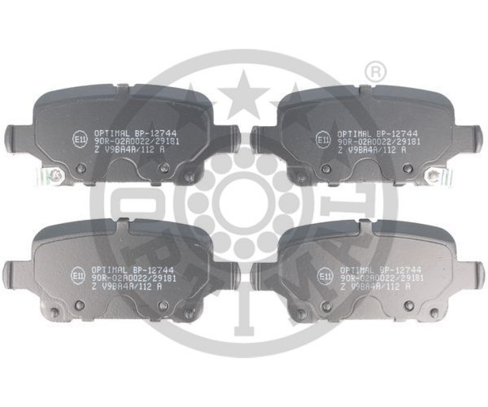 ARKA FREN BALATASI OPEL ASTRA K 1.0-1.4-1.4T-1.6T-1.6 CDTI 16>22 106.5x46.3x16.6