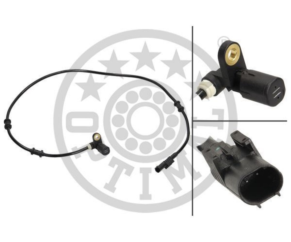 ABS SENSORU ON SOL MERCEDES ML-CLASS W163