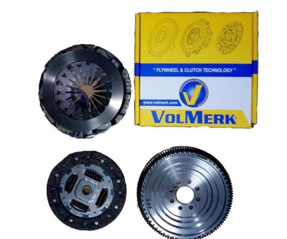 DEBRİYAJ SETİ VOLANLI KİT FOCUS III 11 >14 1.6 TDCI VOLVO C30 1.6D 10 >12 S40 II 1.6 D2 V40 D2 V501.6 D2 10>12 SABİT VOLANLI