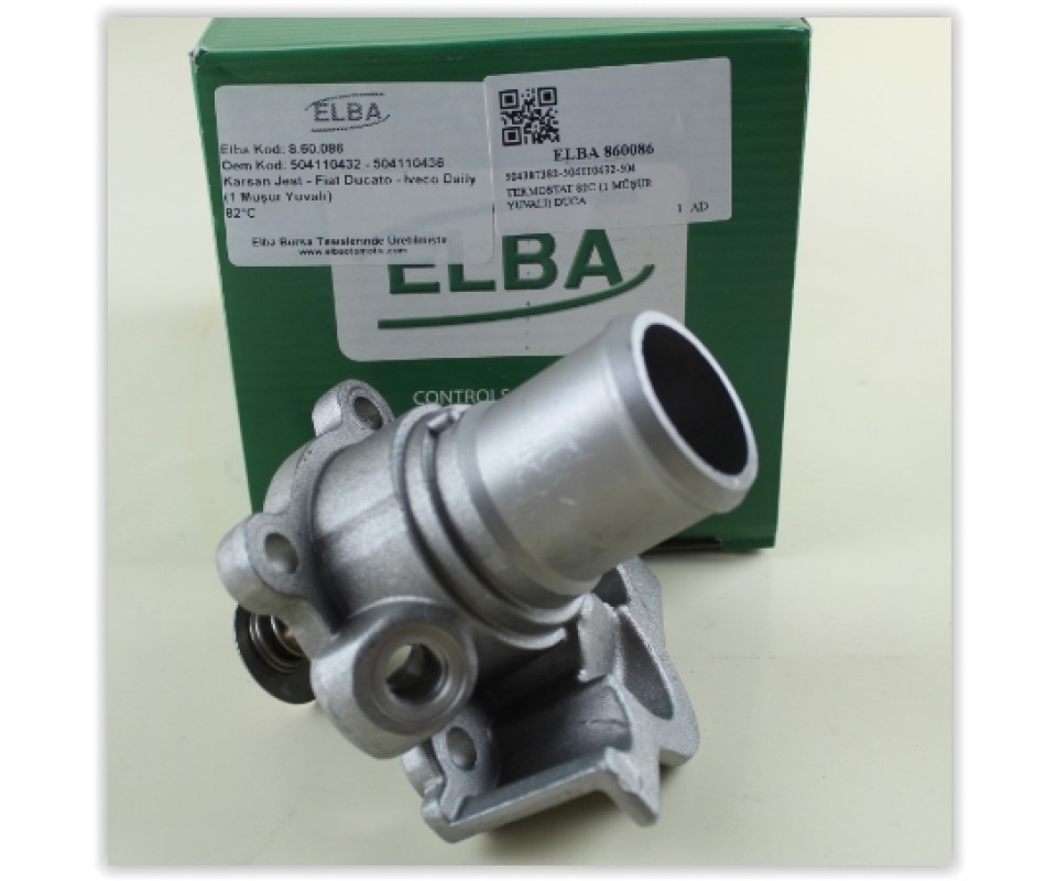 TERMOSTAT 82 C FIAT DUCATO 06>14 DUCATO 15> IVECO DAILY IV 06>11 DAILY V 11>14 DAILY VI 14>21 2.3D MJET 2.3 JTD F1A