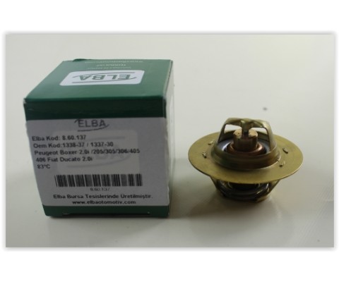 TERMOSTAT 83C PEUGEOT P106-P205-P306-P309-P405-P605-P104-P806-PARTNER-BOXER CITROEN BERLINGO-XSARA -SAXO-JUMPER-XANTIA-ZX-BX-AX-XM RENAULT R11-FLASH-R9-R19 DZL-LGN 93-01 -KNG-DUCATO