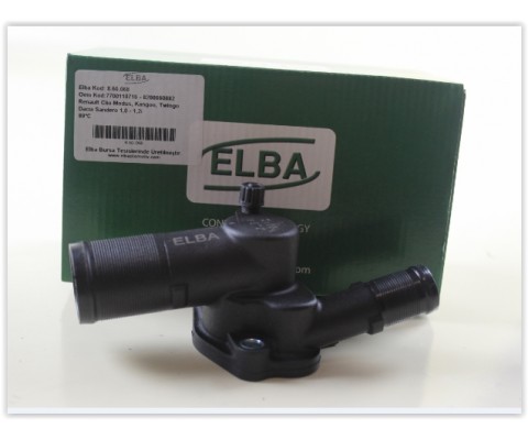 TERMOSTAT 89 C RENAULT CLIO II-III-IV SYMBOL I-II KANGO 97> TWINGO 96> DACIA SANDERO 08> LOGAN 04> 1.2