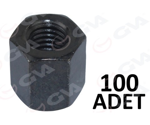 EGZOZ SOMUNU ÇELİK SİYAH M131 D.K.Ş.