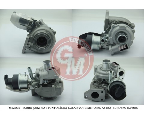TURBO ŞARJ FIAT DOBLO PUNTO LİNEA EGEA EVO 1.3 MJT 75-90-95 BG BİPPER HDI 75BG OPEL ASTRA COMBO COR SA