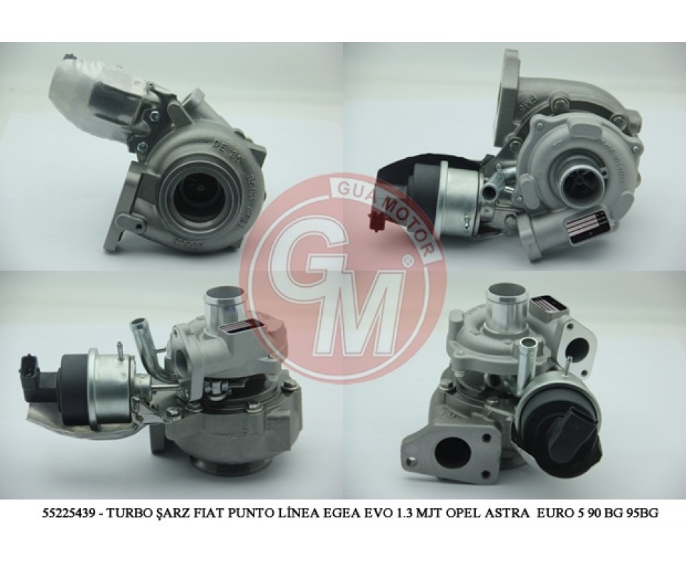 TURBO ŞARJ FIAT DOBLO PUNTO LİNEA EGEA EVO 1.3 MJT 75-90-95 BG BİPPER HDI 75BG OPEL ASTRA COMBO COR SA