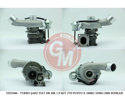 TURBO ŞARJ FIAT DOBLO MARİA 1.9 MJT JTD PUNTO II STİLO 100BG 105BG 2006 SONRASI