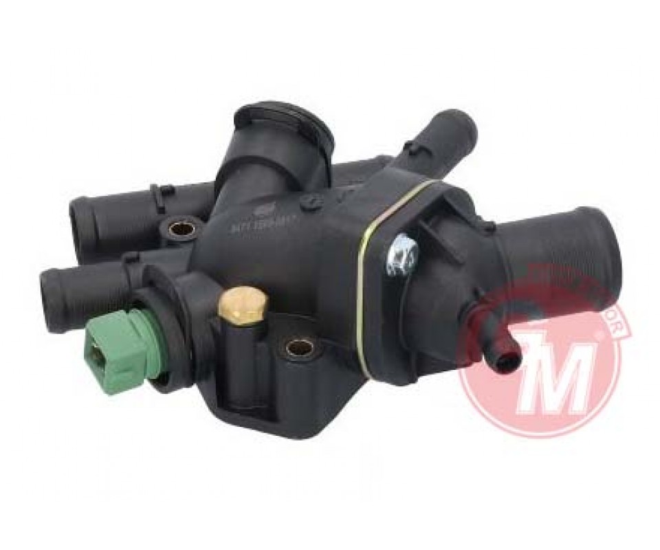 TERMOSTAT 89 C KOMPLE KANGOO 97> MEGANE I 96> CLIO II 98>05 LAGUNA 96> 1.9D F8Q SENSÖR DELİKLİ