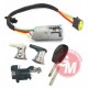 KONTAK - ANAHTARI 4LÜ SET DACIA LOGAN-SANDERO R.TRAFIC II 2012- 2010-ALARM DÜĞMELİ ANAHTAR İLE