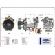 KLİMA KOMPRESÖRÜ SIFIR ÜRÜN RENAULT CLIO III 04>12 KANGOO II 08> MODUS 04> MICRA III 03>10 QASHQAI J10 06>13 1.5dCi K9K 12V 6 KANAL 125MM -MERCEDES CITAN W415 12>