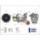 KLİMA KOMPRESÖRÜ RENAULT CLIO III 04>12 KANGOO II 08> MODUS 04> MICRA III 03>10 QASHQAI J10 06>13 1.5dCi K9K 12V 6 KANAL 125MM MERCEDES CITAN W415 12>