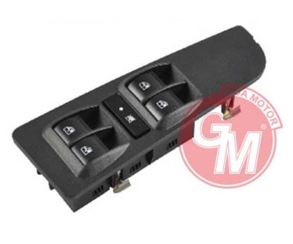 CAM AÇMA ANAHTARI KUMANDA GRUBU ÖN SOL FİAT LINEA 09> ÇERÇEVELİ 8 FİŞLİ