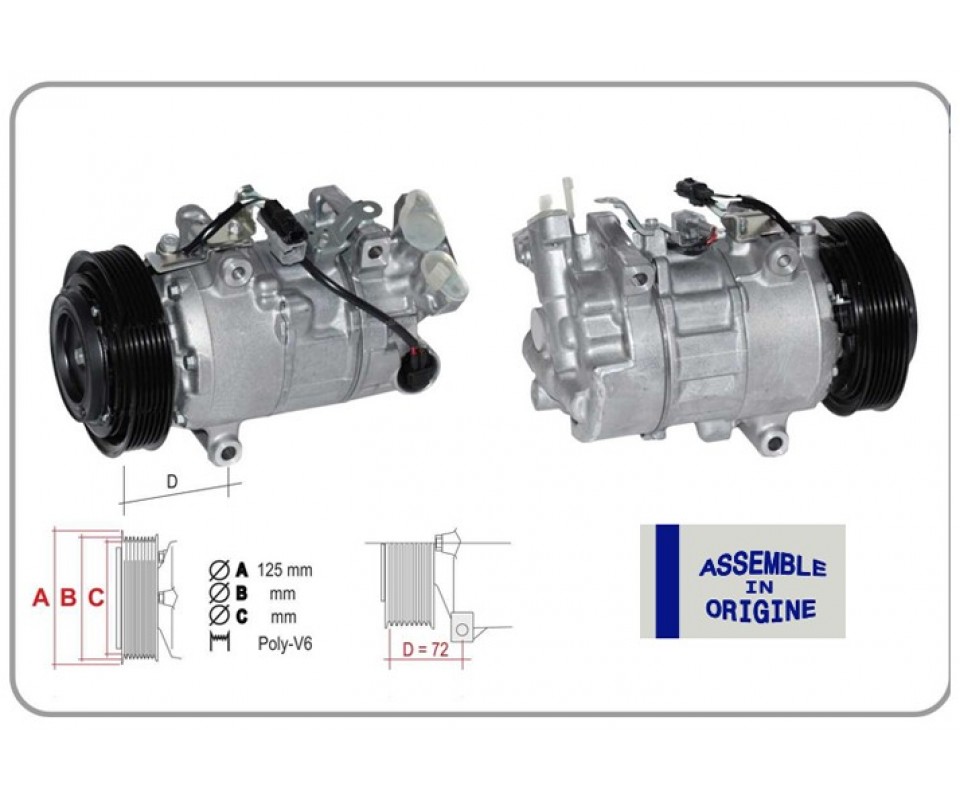 KLİMA KOMPRESÖRÜ SIFIR ÜRÜN RENAULT MEGANE III TALİSMAN MEGANE IV 15> SCENIC IV 15> KADJAR 15> 1.5 BLUE DCİ / NISSAN QASHQAİ 1.5L K9K DCİ J11 14->