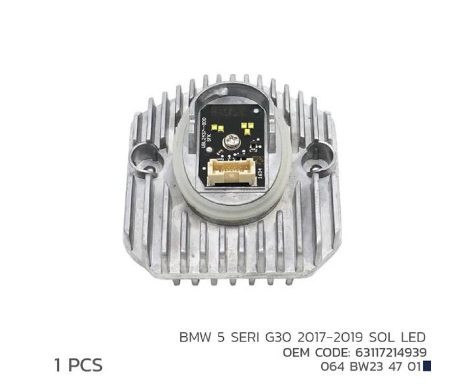 BMW 5 SERI G30 2017-2019 SOL LED MODÜL 63117214939