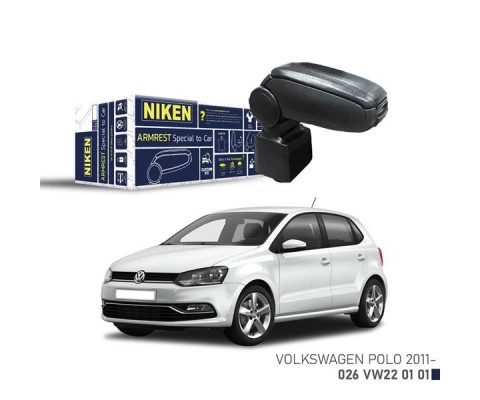 ARACA ÖZEL KOL DAYAMA SİYAH VW POLO 11 >