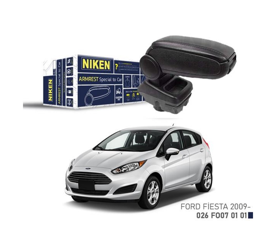 ARACA ÖZEL KOL DAYAMA SİYAH FORD FIESTA 09 >