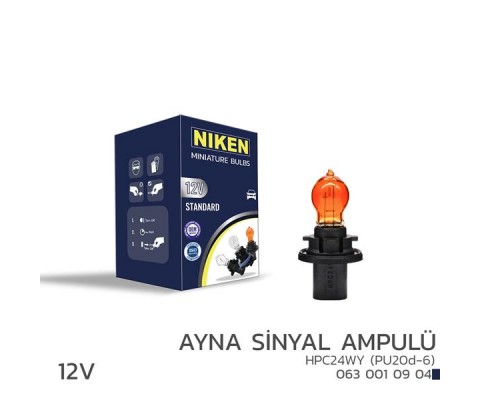 NIKEN 12V HPC24WY AYNA SİNYAL AMP PU20d-6 AMB 10LU